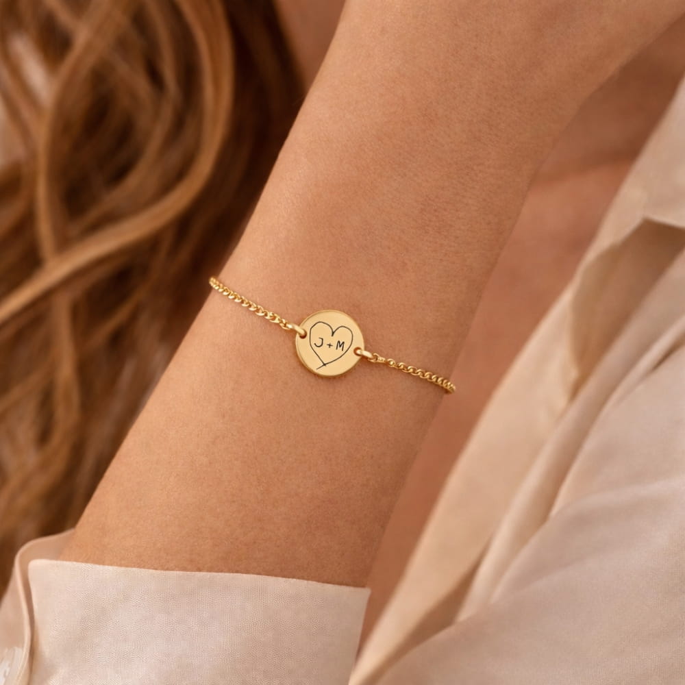 Bracelet with Personalized Engraving