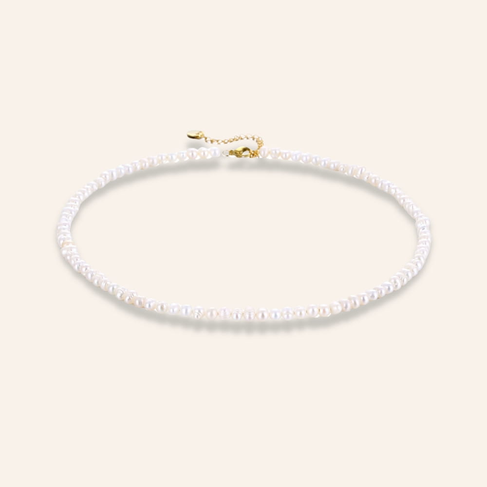 Pearl Necklace with Charm