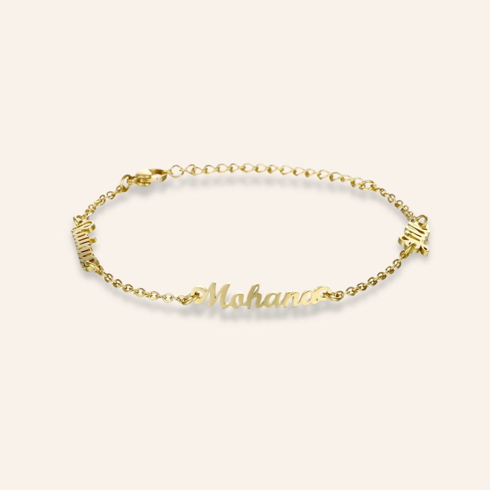Personalized Bracelet with 3 Names