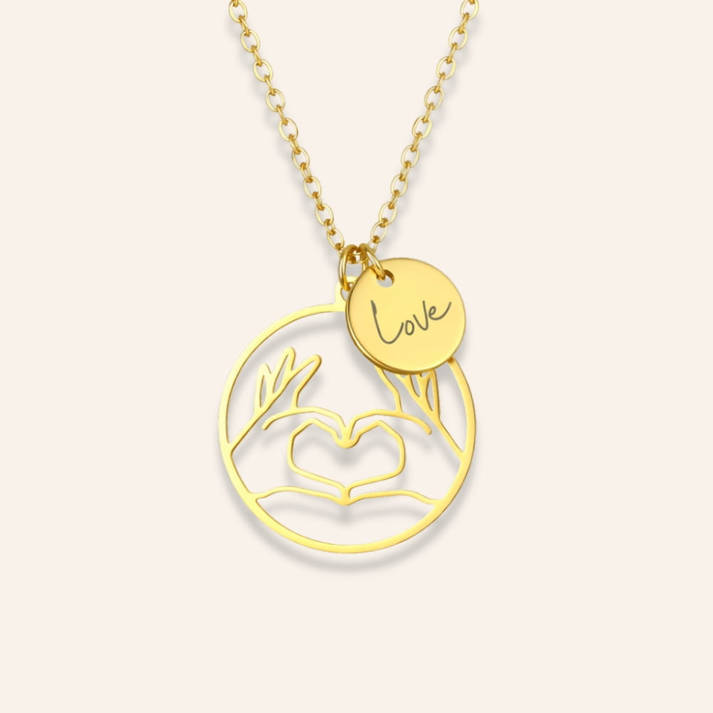 "Favorite Person" Necklace with Engraving