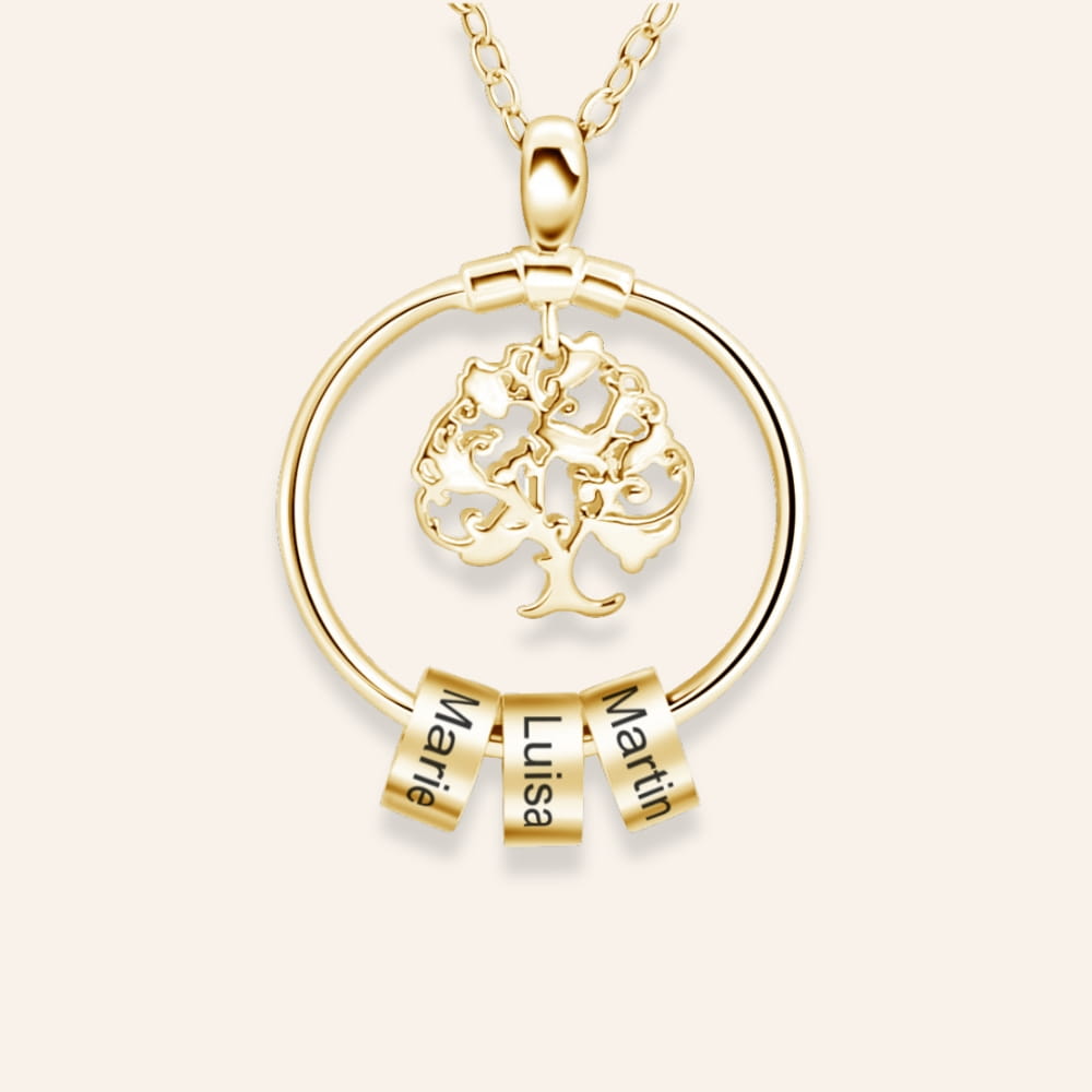 Personalized Family Tree Necklace