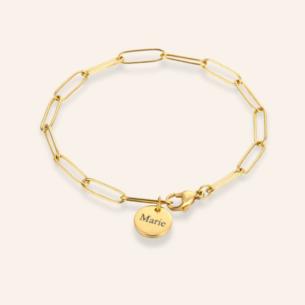 Personalized Disc Bracelet