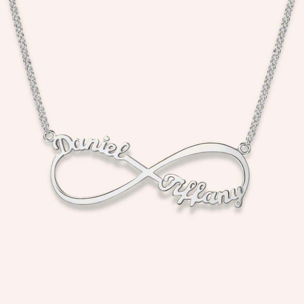 Personalized Infinity Necklace