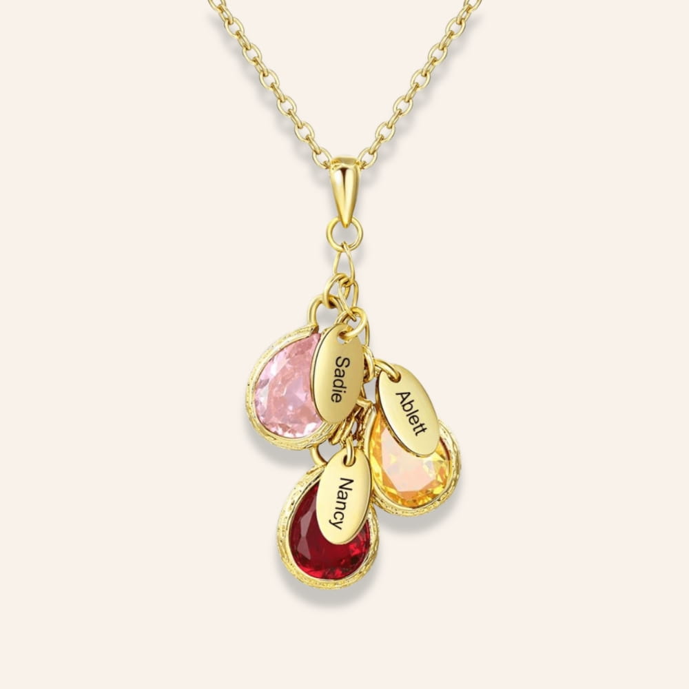 Personalized Birthstone Necklace