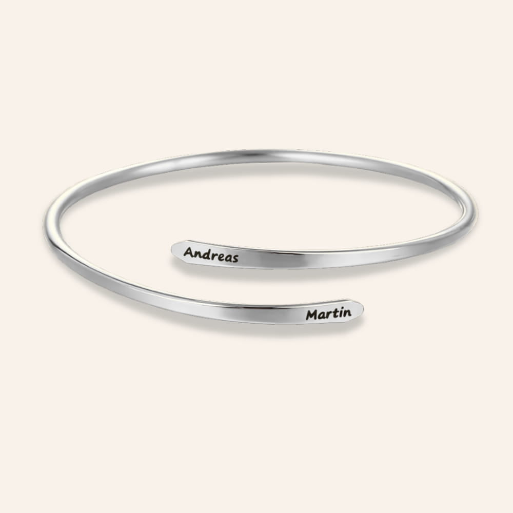 Bangle with two Names