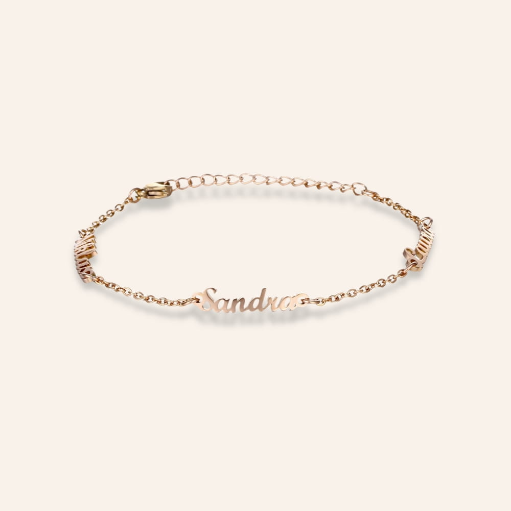 Personalized Bracelet with 3 Names