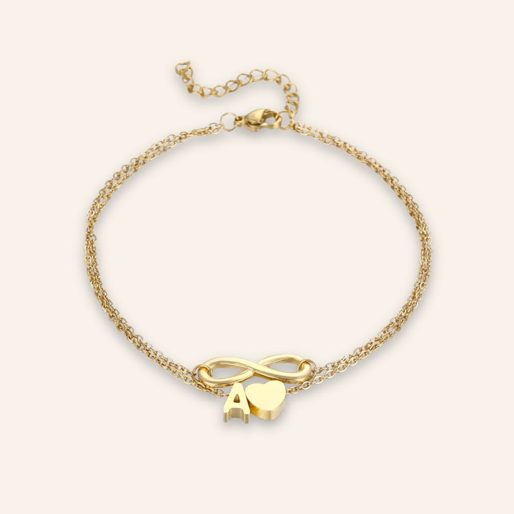 Infinity Initial Anklet