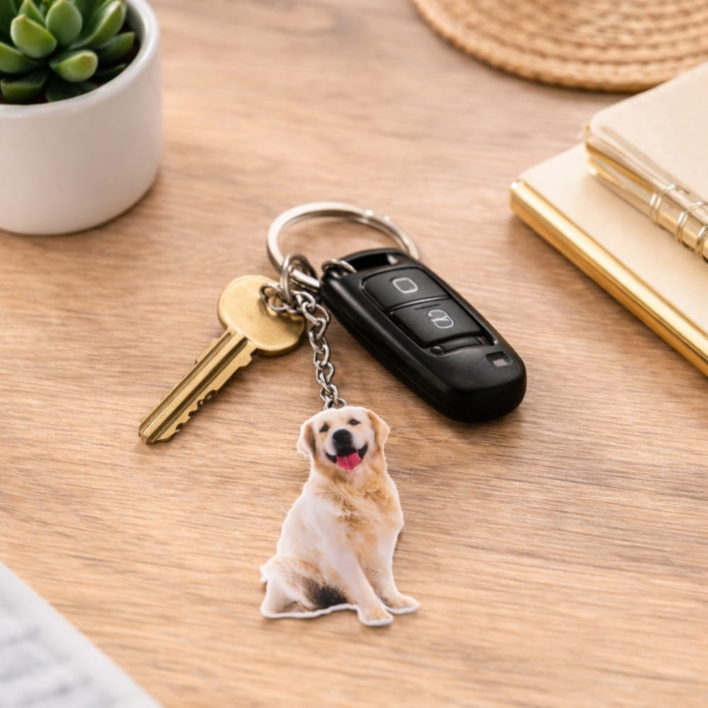 Keychain from Pet Photo