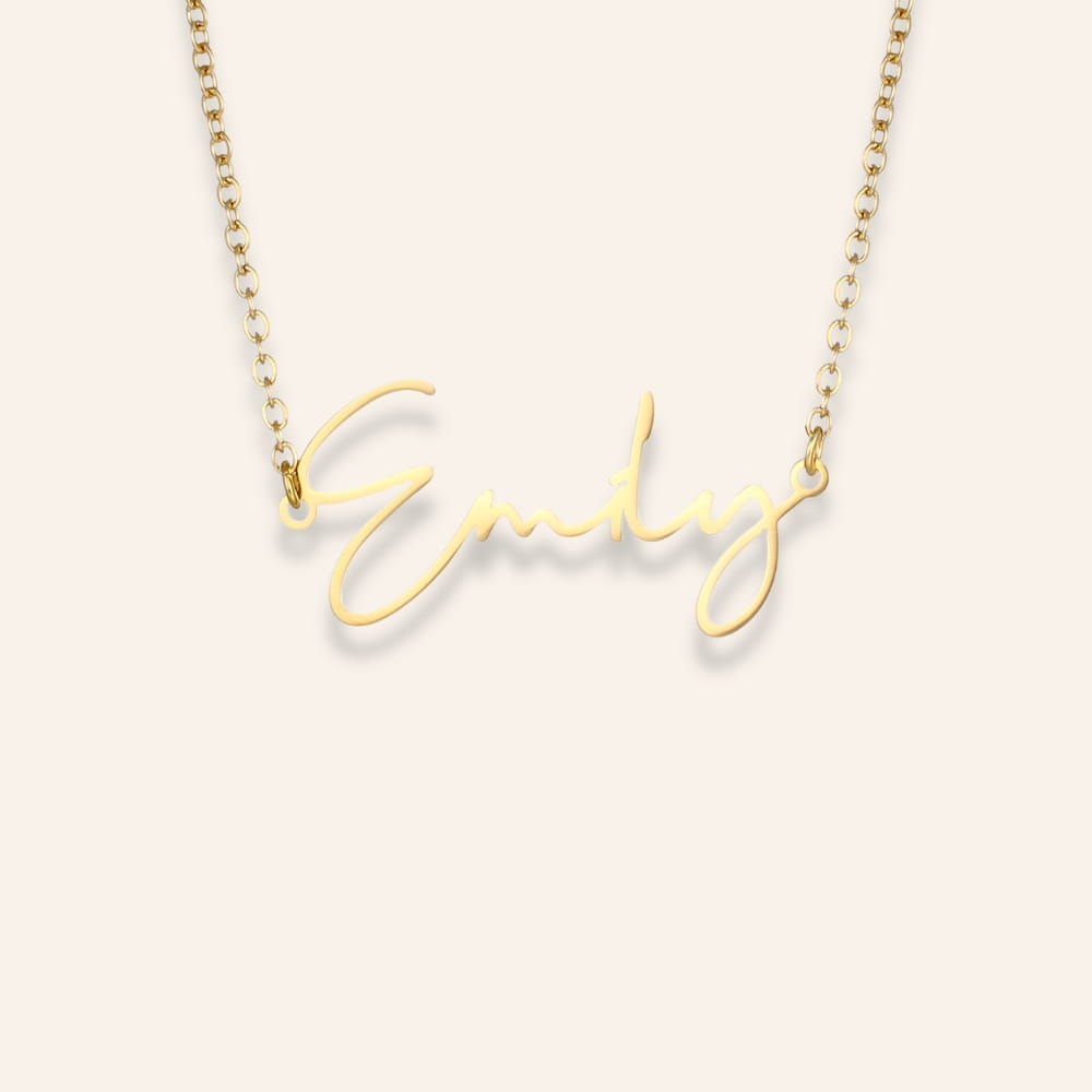 Signature-Style Name Necklace