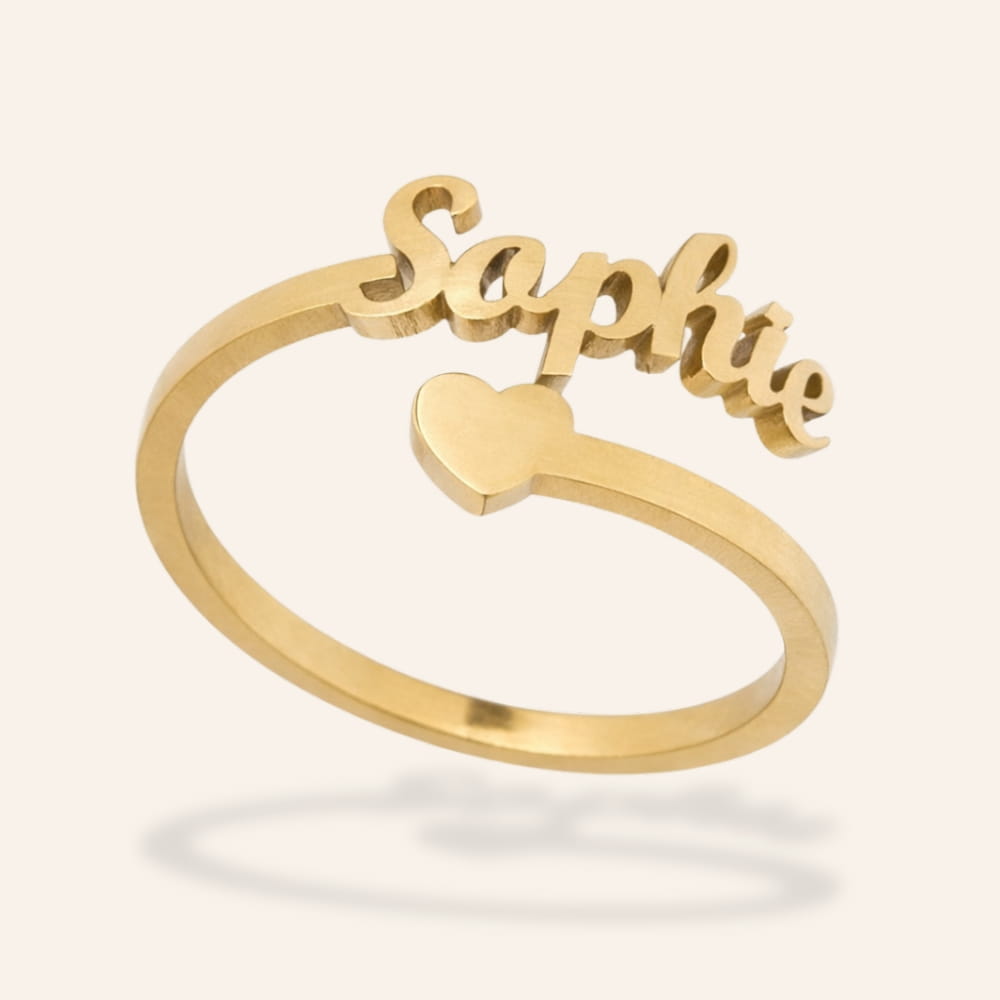 Personalized Name Ring