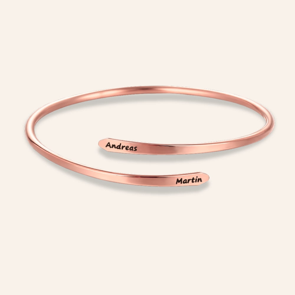 Bangle with two Names