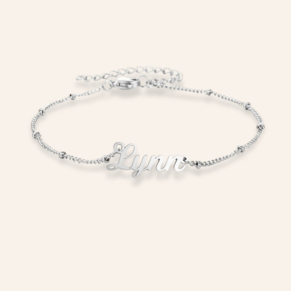Personalized Name Anklet