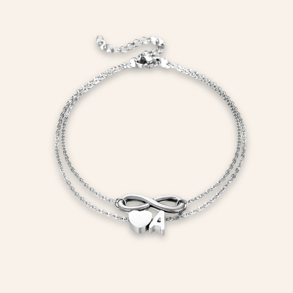 Infinity Initial Anklet
