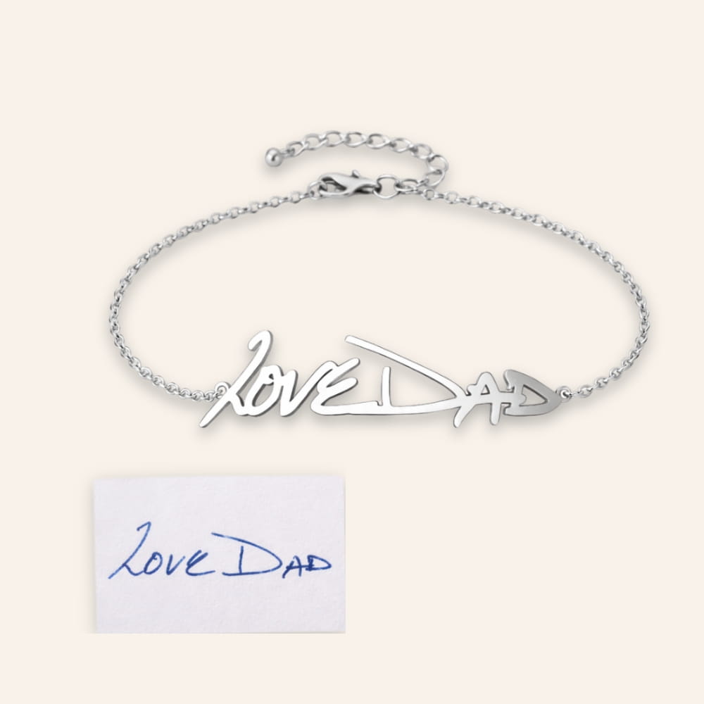 Jewelry Made from Your Handwriting