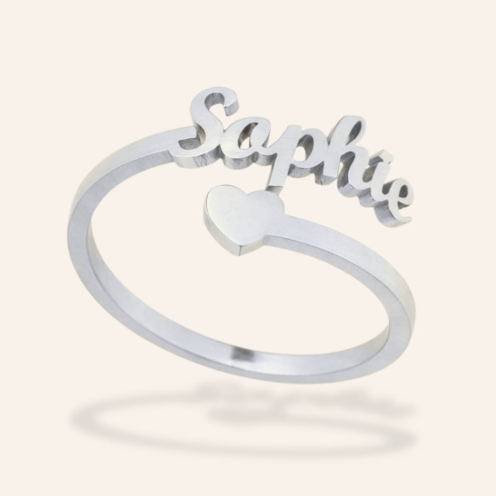 Personalized Name Ring