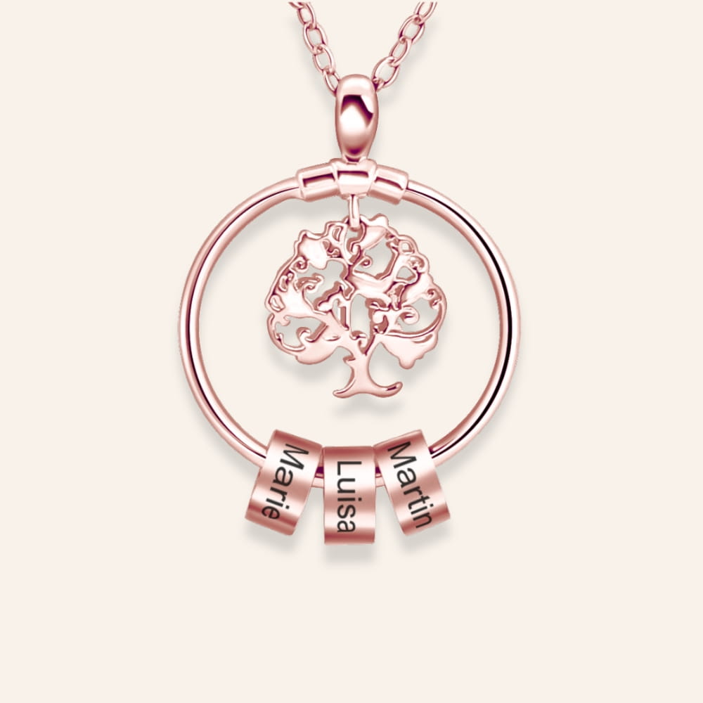 Personalized Family Tree Necklace
