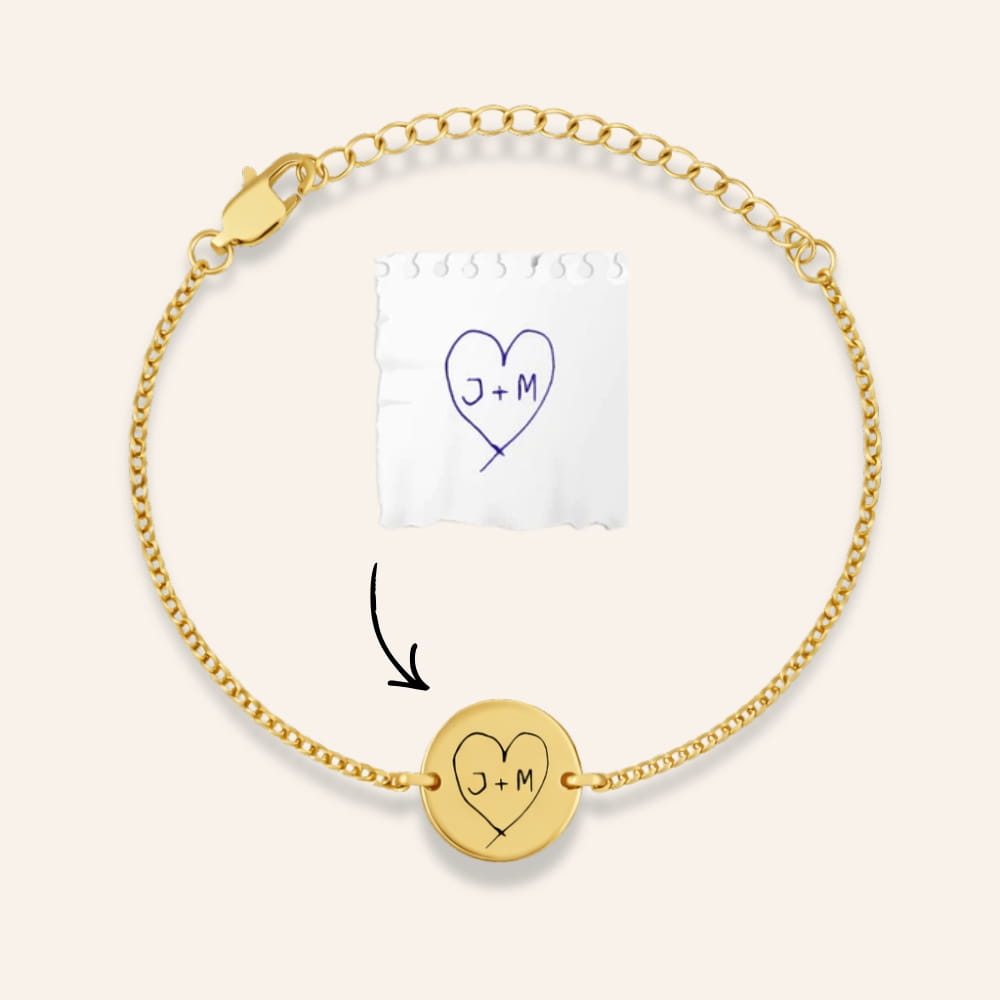 Bracelet with Personalized Engraving