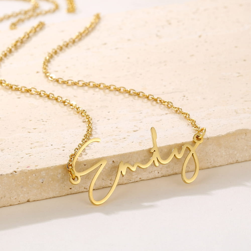 Signature-Style Name Necklace