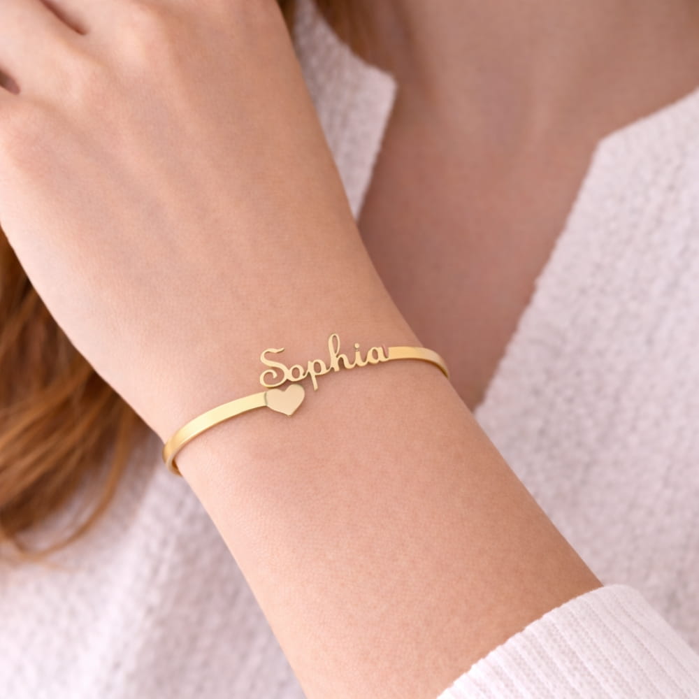 Personalized Name Bangle