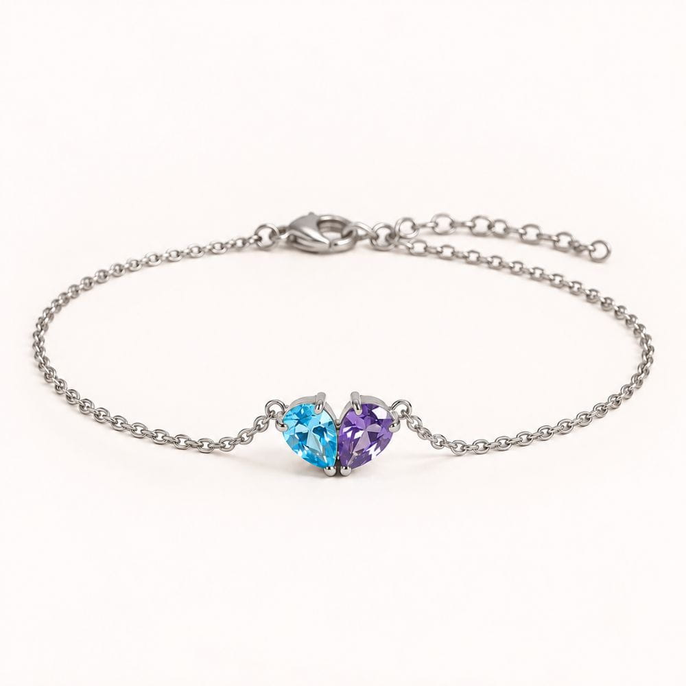Duo Birthstone Bracelet