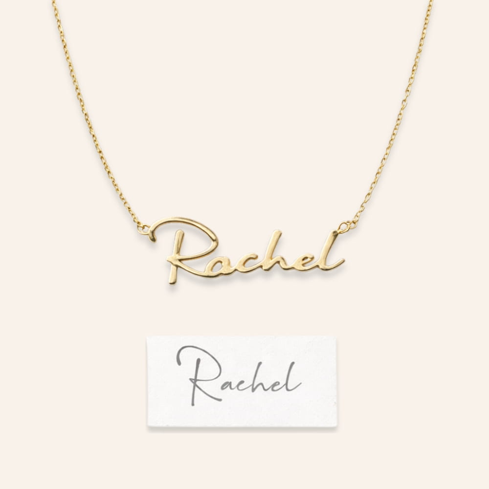 Name Necklace in Your own Handwriting