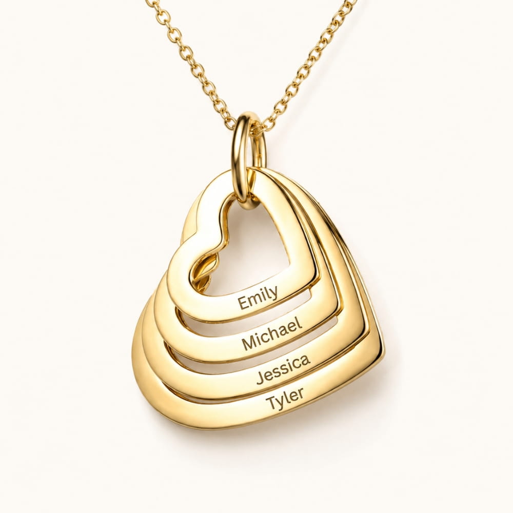 Personalized Heart Necklace
